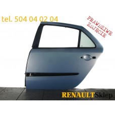 DRZWI LEWE TYLNE TYŁ RENAULT LAGUNA II HB TED47